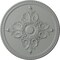 Ekena Millwork Milton Ceiling Medallion (Fits Canopies up to 7 7/8"), 40 5/8"OD x 1 3/4"P, Primed White CM40MI - alternate 1